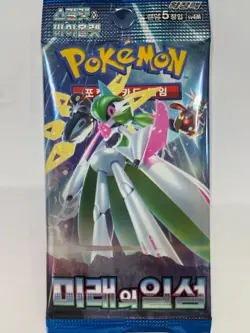 Korean Pokemon Scarlet & Violet "Future Flash" sv4M Booster Pack 1pack - Image 1