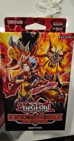 Yu-Gi-Oh TCG SOUL BURNER Structure Deck 1st Edition Sealed!!! - Image 3