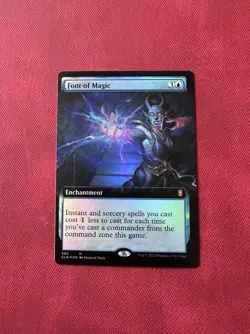 Font of Magic FOIL BORDERLESS - NM - MTG CLB - Magic the Gathering - Image 1