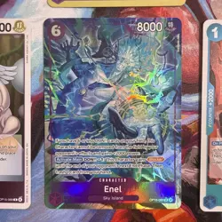 Enel OP15-060 SR Alt Art Adventure On Kami’s Island ONE PIECE - PLUS 3 Rare - Image 2