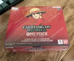 One Piece Carrying On His Will OP-13 English Booster Box Factory Sealed - Bandai - Image 1