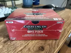 One Piece Carrying On His Will OP-13 English Booster Box Factory Sealed - Bandai - Image 3