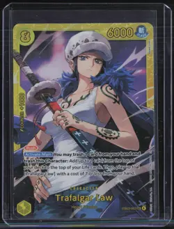 One Piece Heroine Edition Secret Rare #EB03-062 Trafalgar Law #1 - Image 1