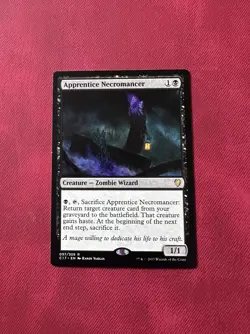 Apprentice Necromancer - NM - MTG Commander 2017 - Magic the Gathering - Image 1