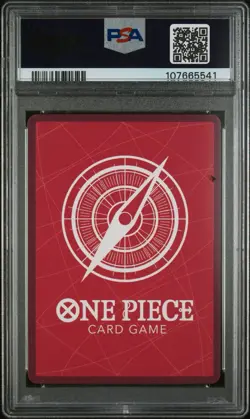 One Piece PSA Magazine Exclusive Promo Monkey D. Luffy #060 Leader Foil PSA 10 - Image 2