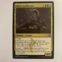 MTG Magic the Gathering Kheru Goldkeeper (199/485) Tarkir Dragonstorm LP - Image 1
