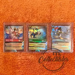 Disney Lorcana Goofy Donald & Mickey Cruise Promo Set | RARE | SHIPS 🚢 SAFELY - Image 1