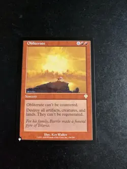 MTG - NM - Obliterate - The List - Image 1