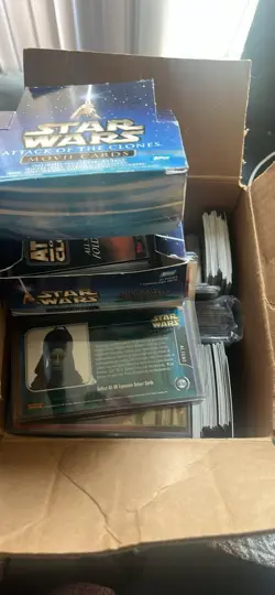 Topps Star Wars CCG Attack of the Clones Mixed Card Lot English Standard Size - Image 1