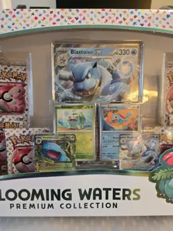 Pokemon 151 Blooming Waters Premium Collection Box Sealed New Pokemon Cards - Image 4