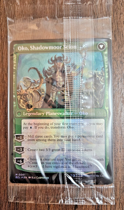 MTG PLAYING CARD Lorwyn Eclipse FOIL Oko, Lorwyn Liege Prerelease M0061 - Image 2