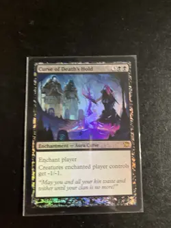 MTG - NM - FOIL - Curse of Death's Hold - Innistrad - Image 1