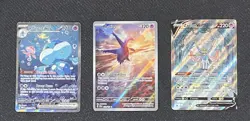 Pokemon Card Lot Special Illustration Rare Latios 203 Zacian GG48 Jellicent 168 - Image 1