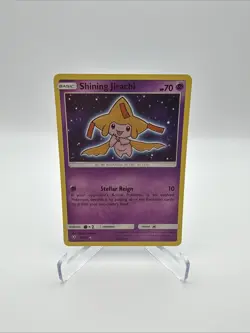 Pokemon TCG Shining Jirachi Holo Rare Card 42/73 Shining Legends Series - Image 1