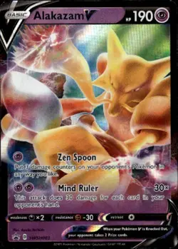 Alakazam V Promo SWSH: Sword & Shield Promo Cards SWSH083 NM - Image 1