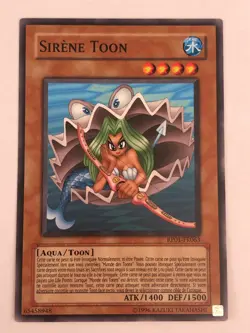 Yu-Gi-Oh Card - JCC - Toon Mermaid - RP01-FR063 - Image 1