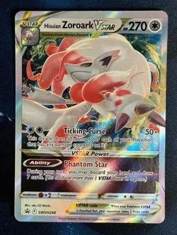 Hisuian Zoroark VSTAR SWSH298 SWSH: Sword & Shield Promo Cards Holo - Image 1