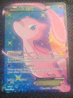 Pokemon Mew EX RC24/RC25 Legendary Treasures Ultra Rare Holo Full Art Card - Image 1