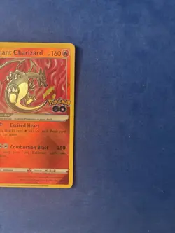 Radiant Charizard 011/078 Pokemon GO Radiant Rare Holo 160 HP Card - Image 5