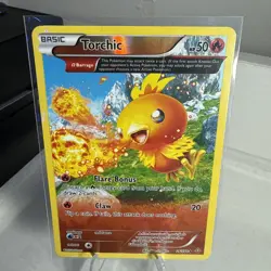 Torchic 26/160 Reverse Holo Pokemon Card 2015 Primal Clash - Image 1