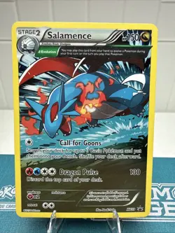 Pokemon Salamence Card XY59 Promo Black Star Trading Card TCG 2015 - Image 2