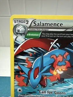 Pokemon Salamence Card XY59 Promo Black Star Trading Card TCG 2015 - Image 3