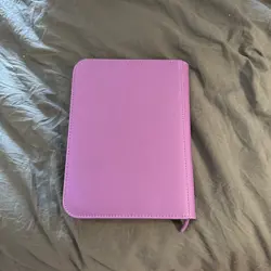 Card Guardian - 4 Pocket Binder with Zipper for 160 Cards PURPLE - Image 2