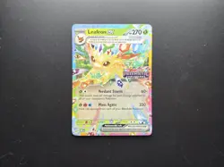 Leafeon EX Promo Holo Stamped Prismatic Evolutions 006/131 Pokemon Card 270 HP - Image 1