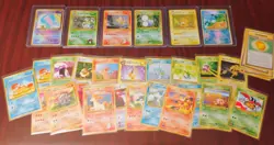 Vintage Pokemon Pocket Monster Cards in excellent to NM condition - Image 1