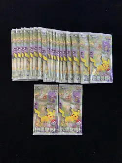2025 Pokemon TCG S-Chinese 151C Collect 151 Sealed Pack 2 Cards Lot*33 MW51 - Image 1