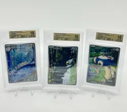 BGS 10 Pokemon Card 151 Japanese Psyduck Dragonair Snorlax Art Rare 3Card Set - Image 1
