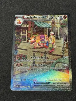 Skeledirge ex 258/193 Paldea Evolved SIR Full Art Holo Pokemon Card NM - Image 1
