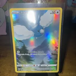 Pokemon TCG Cards Swablu GG27/GG70 Crown Zenith Galarian Gallery Alt Art MINT - Image 1