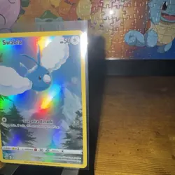 Pokemon TCG Cards Swablu GG27/GG70 Crown Zenith Galarian Gallery Alt Art MINT - Image 2