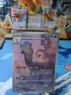 Aurorus 092/088 Illustration Rare Perfect Order Pokemon Pack Fresh Near Mint NM - Image 1