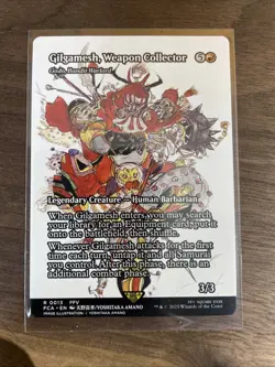 GILGAMESH, WEAPON COLLECTOR - GODO, BANDIT WARLORD #13 MTG FF: Through the Ages - Image 1