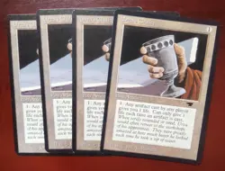URZA'S CHALICE x4 mtg EX-NM Antiquities 4 Common - Image 1