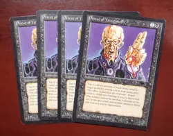 PRIEST OF YAWGMOTH x4 mtg EX-NM Antiquities 4 Common - Image 1
