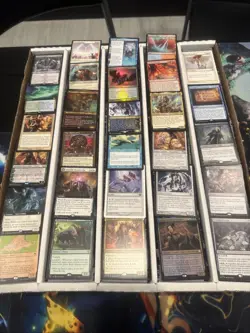 MTG 50 Bulk Rares/Mythics Showcase And Foils - Image 1