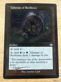 Talisman of Resilience (Retro Frame) (Foil Etched) Modern Horizons Foil - Image 1