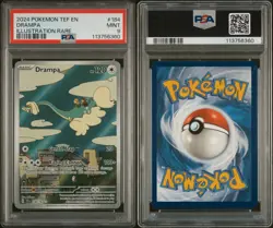 2024 Pokemon TEF EN Drampa Illustration Rare 184/162 - Image 3