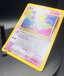 Mew 09/53 Pokemon Wotc Promo Holo Beautiful Front Holo - Image 3