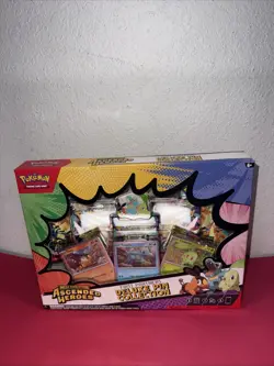 Pokemon TCG Mega Evolution Ascended Heroes First Partners Deluxe Pin Collection - Image 1