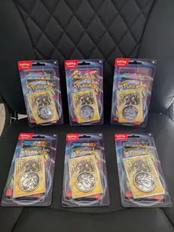 12 PACKS! Pokemon Mega Evolution Phantasmal Flames Blister 6x LOT like ETB - Image 1