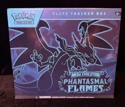 Pokemon Charizard Phantasmal Flames Elite Trainer Box ETB Mega Evolution - Image 2