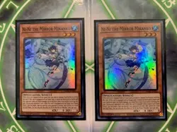 SHIPS TODAY 2x NI-NI THE MIRROR MIKANKO 1ST EDITION AMDE-EN026 SUPER YUGIOH NM - Image 1