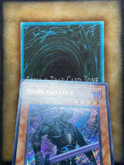 Yugioh Dark Grepher PTDN-EN000 Secret Rare 1st Ed MP (#2) - Image 2
