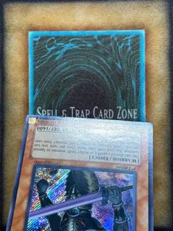 Yugioh Dark Grepher PTDN-EN000 Secret Rare 1st Ed MP (#2) - Image 5
