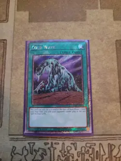 YUGIOH COLD WAVE RA03-EN104 PLATINUM RARE 1ST ED NM - Image 1