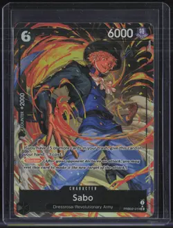 One Piece Best Preium Booster Vol. 2 #PRB02-014 Sabo - Image 1